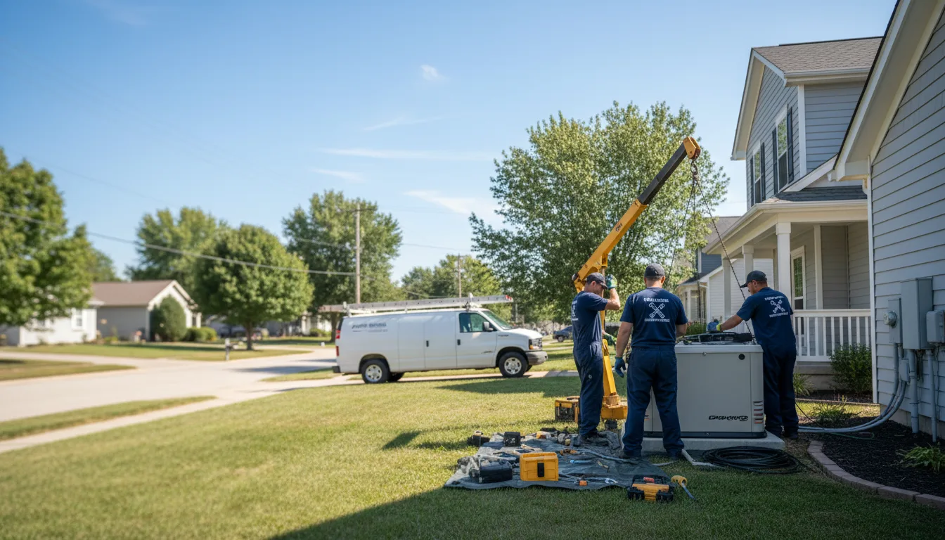 Generator Installation in New Sharon, ME near me